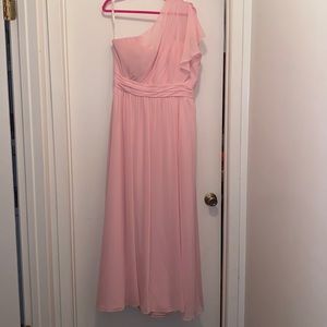 One Shoulder Morilee Gown